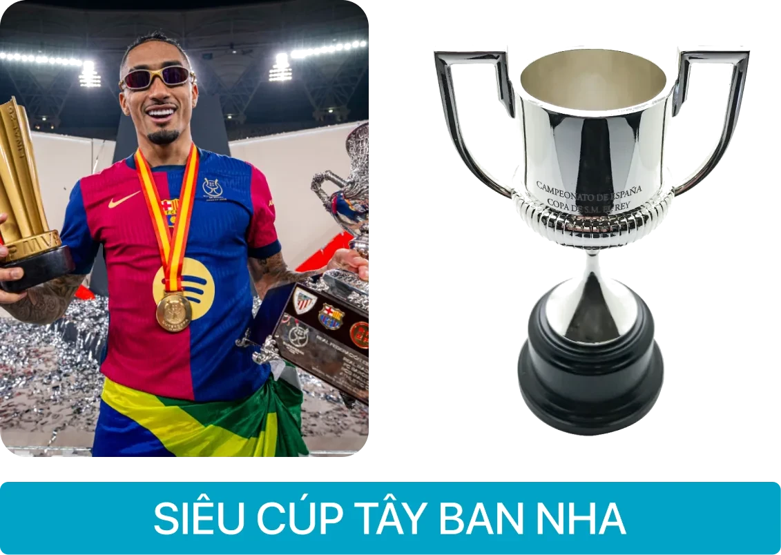 Raphinha - Siêu cúp tây ban nha